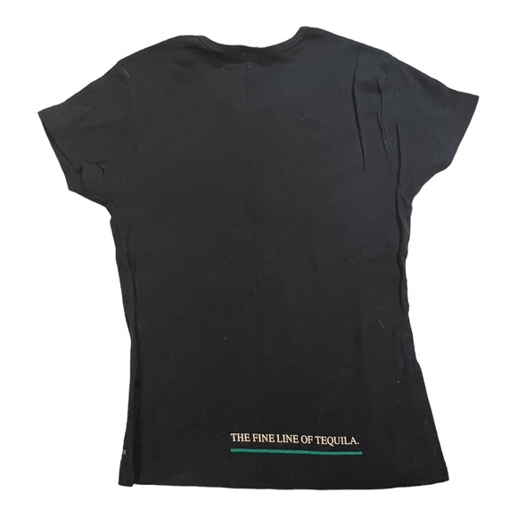 | hornitos | Vintage Women’s 90’s Black The Fine Line of Tequila T-shirt LG - Picture 5 of 6